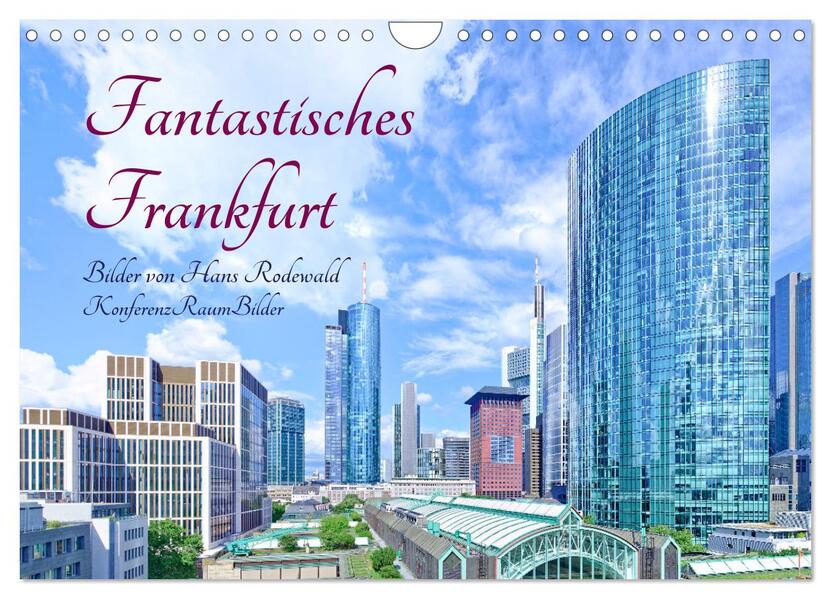 Produktbild: Fantastisches Frankfurt (Wandkalender 2026 DIN A4 quer), CALVENDO Monatskalender | Hans Rodewald CreativK.de, Calvendo