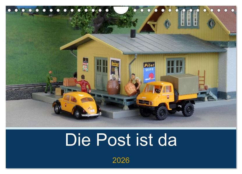 Produktbild: Die Post ist da (Wandkalender 2026 DIN A4 quer), CALVENDO Monatskalender | Klaus-Peter Huschka, Calvendo