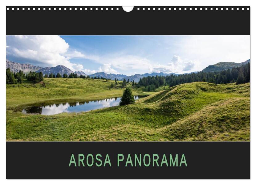 Produktbild: Arosa Panorama (Wandkalender 2026 DIN A3 quer), CALVENDO Monatskalender | Calvendo, Stefanie und Philipp Kellmann