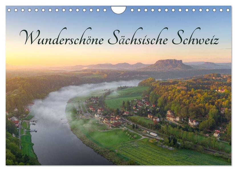 Produktbild: Wunderschöne Sächsische Schweiz (Wandkalender 2026 DIN A4 quer), CALVENDO Monatskalender | Calvendo, Michael Valjak