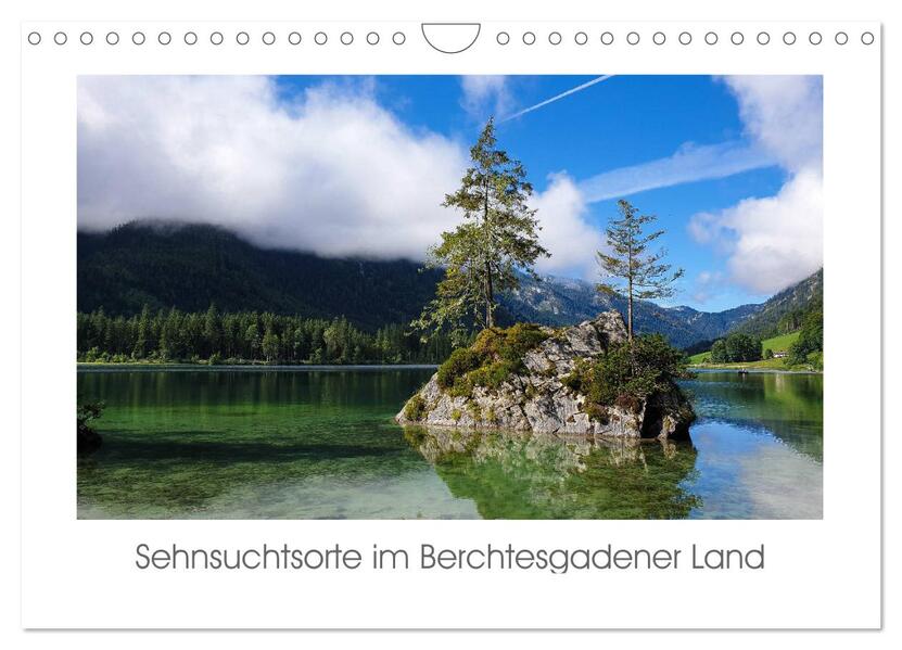 Produktbild: Sehnsuchtsorte im Berchtesgadener Land (Wandkalender 2026 DIN A4 quer), CALVENDO Monatskalender | Heike Hoffmann, Calvendo