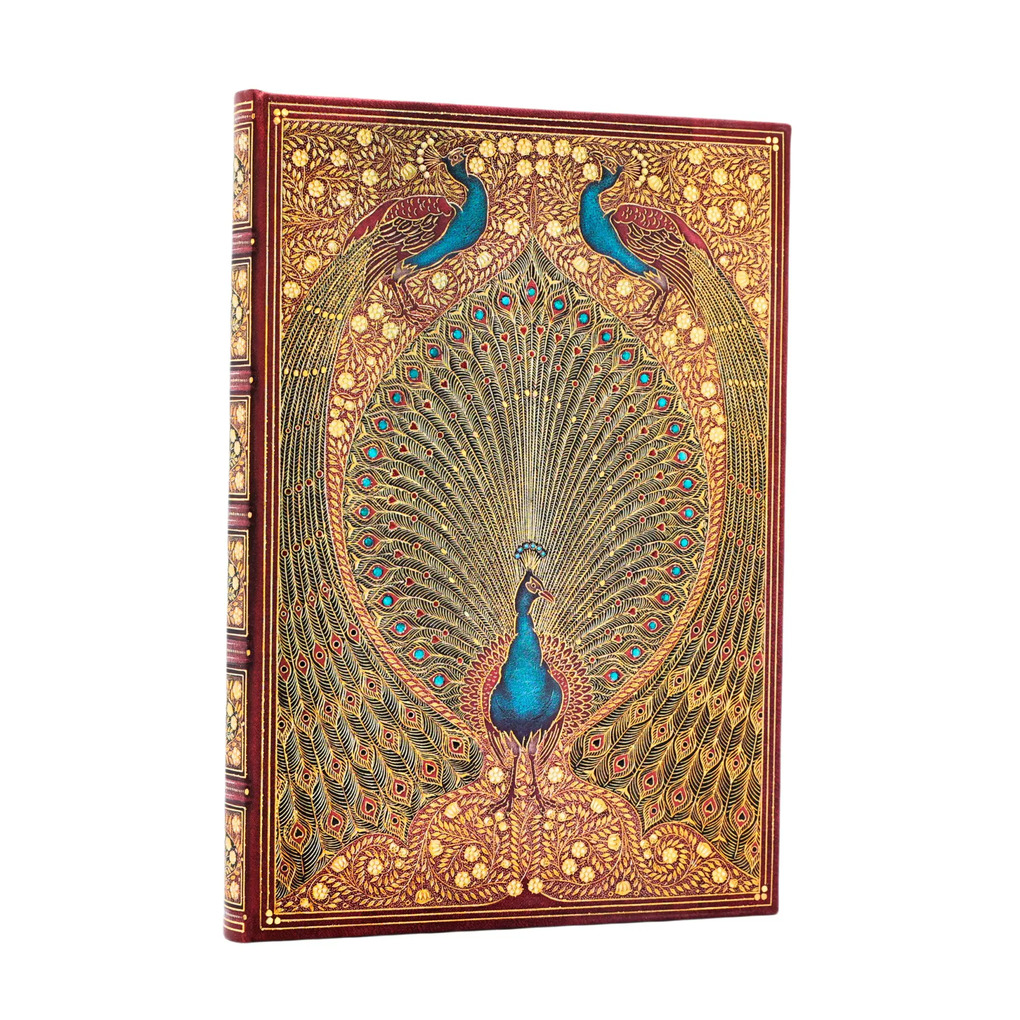 Produktbild: Paperblanks Notizbuch, Hafiz` Pfauen, Midi, Liniert
