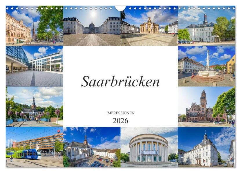 Produktbild: Saarbrücken Impressionen (Wandkalender 2026 DIN A3 quer), CALVENDO Monatskalender | Calvendo, Dirk Meutzner