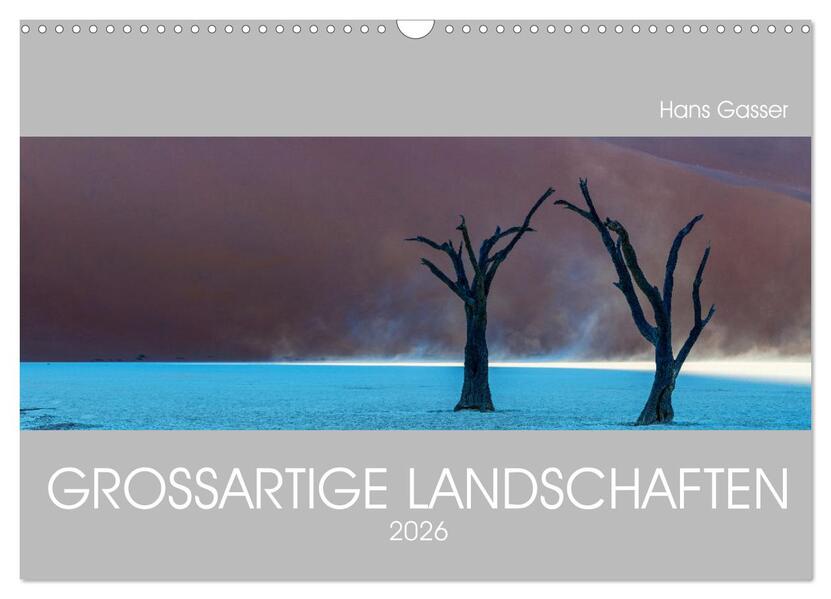 Produktbild: GROSSARTIGE LANDSCHAFTEN 2026 (Wandkalender 2026 DIN A3 quer), CALVENDO Monatskalender | Calvendo, Hans Gasser
