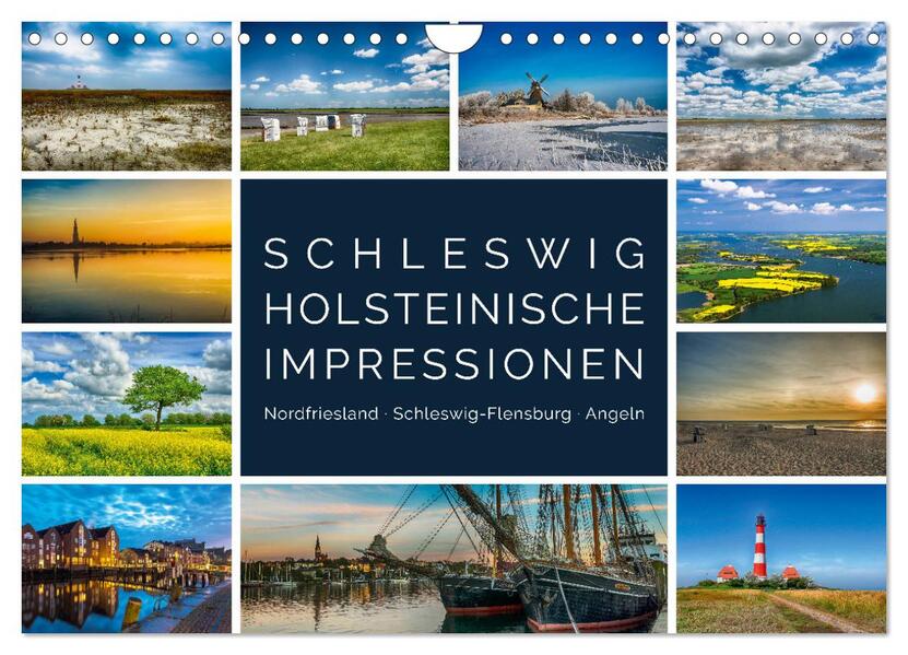 Produktbild: Schleswig-Holsteinische Impressionen (Wandkalender 2026 DIN A4 quer), CALVENDO Monatskalender | Calvendo, Susann Kuhr