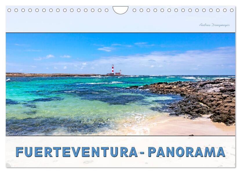 Produktbild: FUERTEVENTURA-PANORAMA (Wandkalender 2026 DIN A4 quer), CALVENDO Monatskalender | Andrea Dreegmeyer, Calvendo