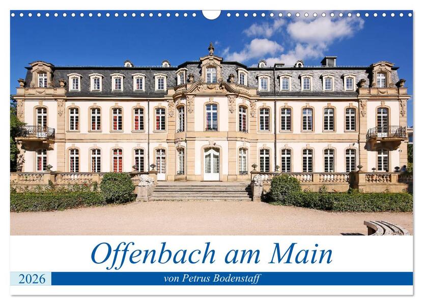 Produktbild: Offenbach am Main von Petrus Bodenstaff (Wandkalender 2026 DIN A3 quer), CALVENDO Monatskalender | Calvendo, Petrus Bodenstaff