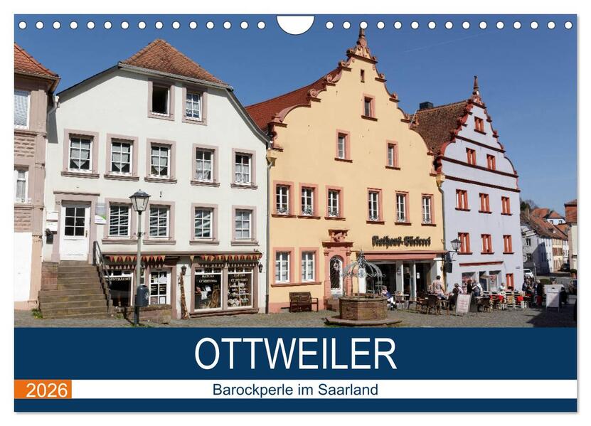 Produktbild: Ottweiler - Barockperle im Saarland (Wandkalender 2026 DIN A4 quer), CALVENDO Monatskalender | Thomas Bartruff, Calvendo