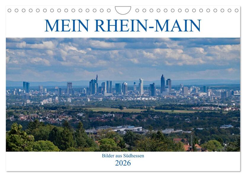 Produktbild: Mein Rhein-Main - Bilder aus Südhessen (Wandkalender 2026 DIN A4 quer), CALVENDO Monatskalender | Christian Werner, Calvendo