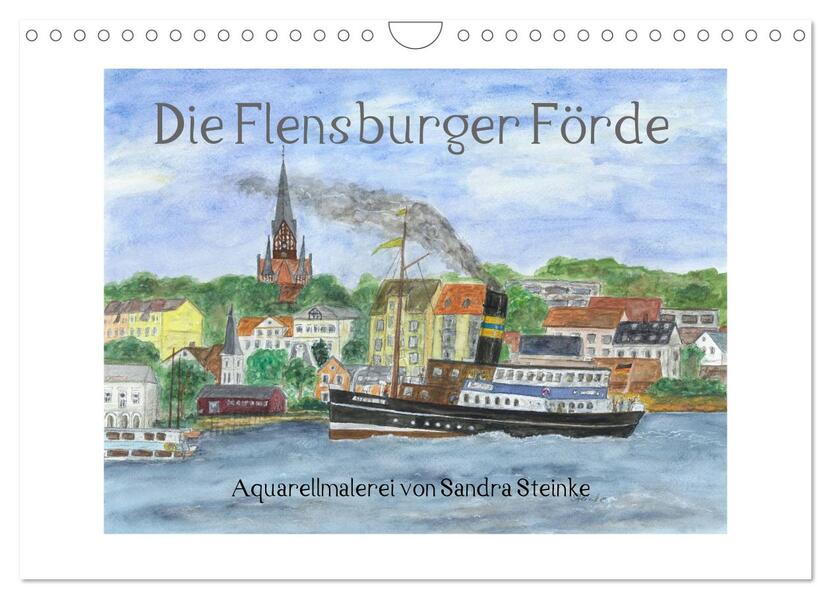 Produktbild: Die Flensburger Förde (Wandkalender 2026 DIN A4 quer), CALVENDO Monatskalender | Sandra Steinke, Calvendo