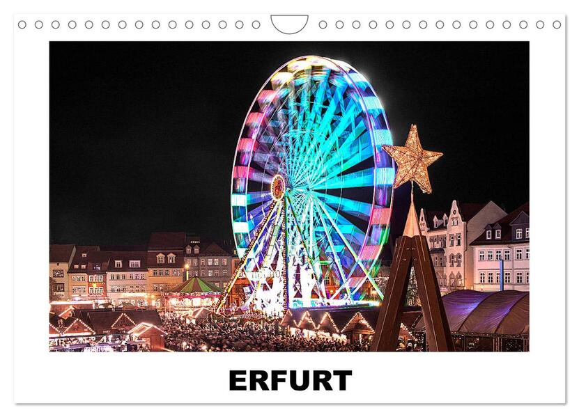 Produktbild: Erfurt (Wandkalender 2026 DIN A4 quer), CALVENDO Monatskalender | Christian Hallweger, Calvendo