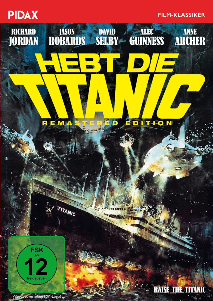Produktbild: Hebt die Titanic - Remastered Edition, 1 DVD | Adam Kennedy, Eric Hughes