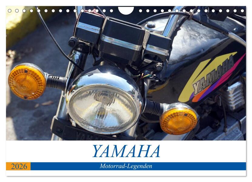 Produktbild: YAMAHA - Motorrad-Legenden (Wandkalender 2026 DIN A4 quer), CALVENDO Monatskalender | Calvendo, Henning von Löwis of Menar