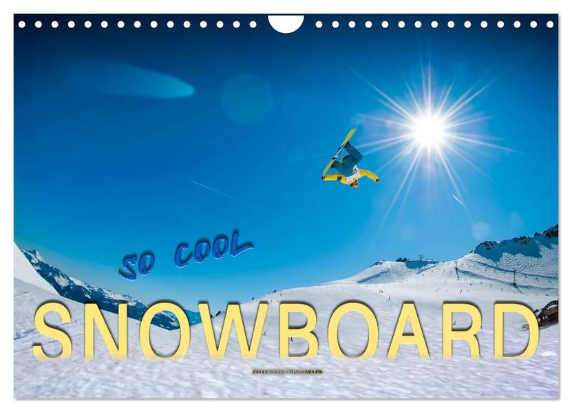 Produktbild: Snowboard - so cool (Wandkalender 2026 DIN A4 quer), CALVENDO Monatskalender | Calvendo, Peter Roder