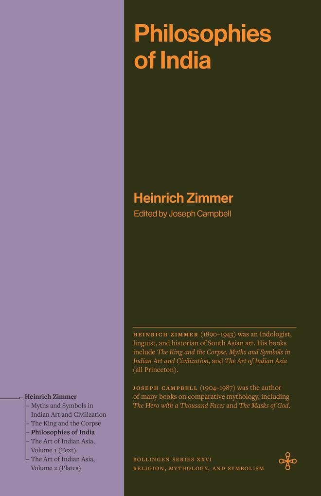 Produktbild: Philosophies of India | Heinrich Zimmer
