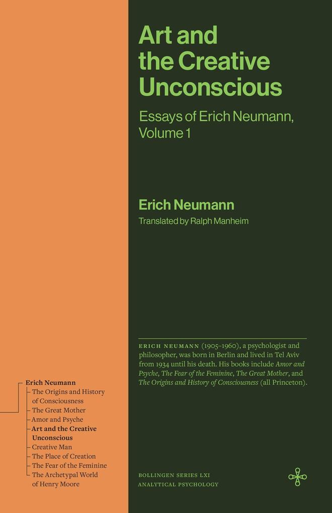 Produktbild: Art and the Creative Unconscious | Erich Neumann