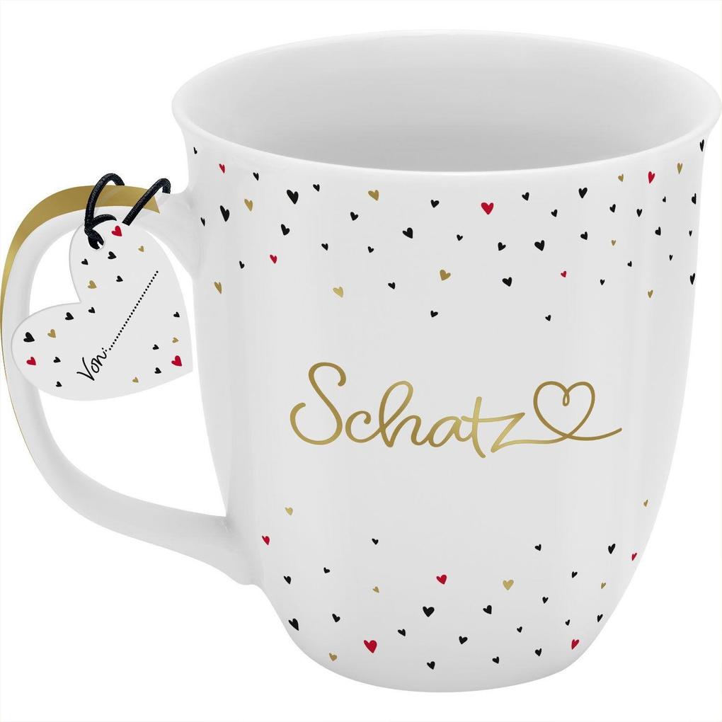 Weitere Ansicht: Tasse mit Motiv "Schatz"