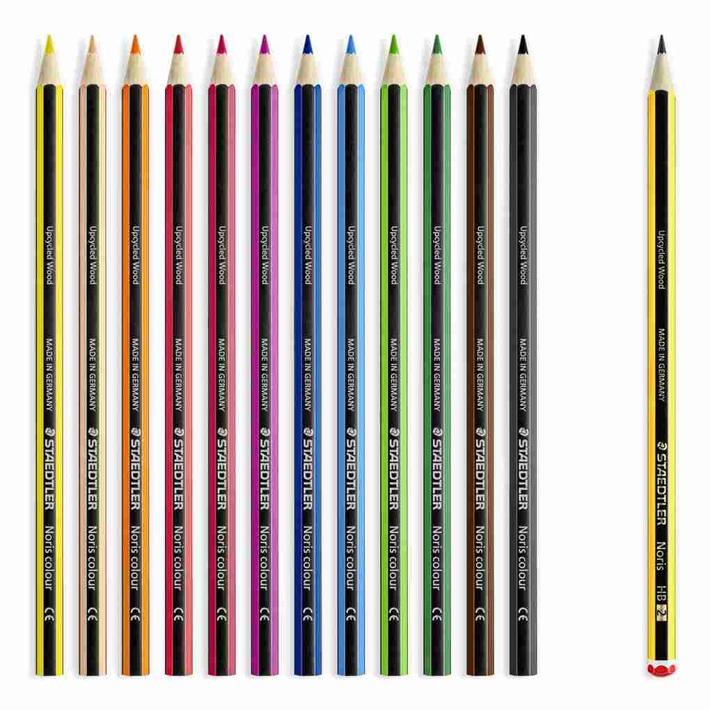 Weitere Ansicht: STAEDTLER Noris colour 185 Buntstift, 12er Set + Bleistift, 185 SET9