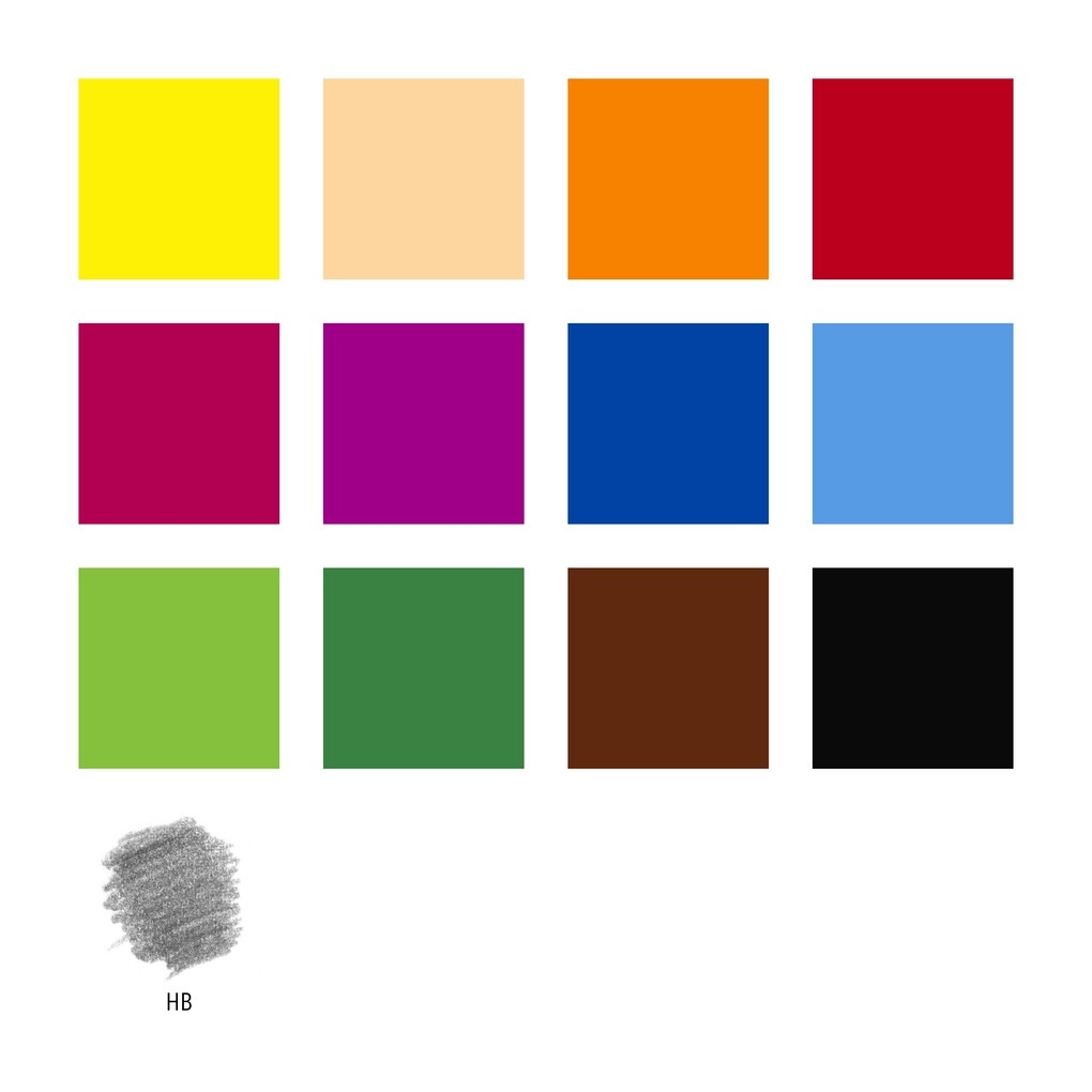 Weitere Ansicht: STAEDTLER Noris colour 185 Buntstift, 12er Set + Bleistift, 185 SET9