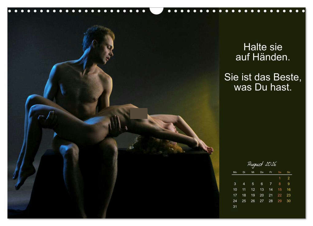 Weitere Ansicht: Gelebte Erotik für Paare (Wandkalender 2026 DIN A3 quer), CALVENDO Monatskalender | Calvendo, Lichtgestalt, Lichtgestalt Lichtgestalt