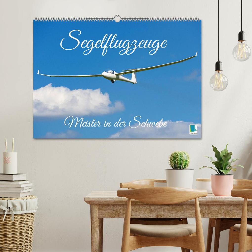 Weitere Ansicht: Meister in der Schwebe: Segelflugzeuge (Wandkalender 2026 DIN A2 quer), CALVENDO Monatskalender | Calvendo, CALVENDO CALVENDO