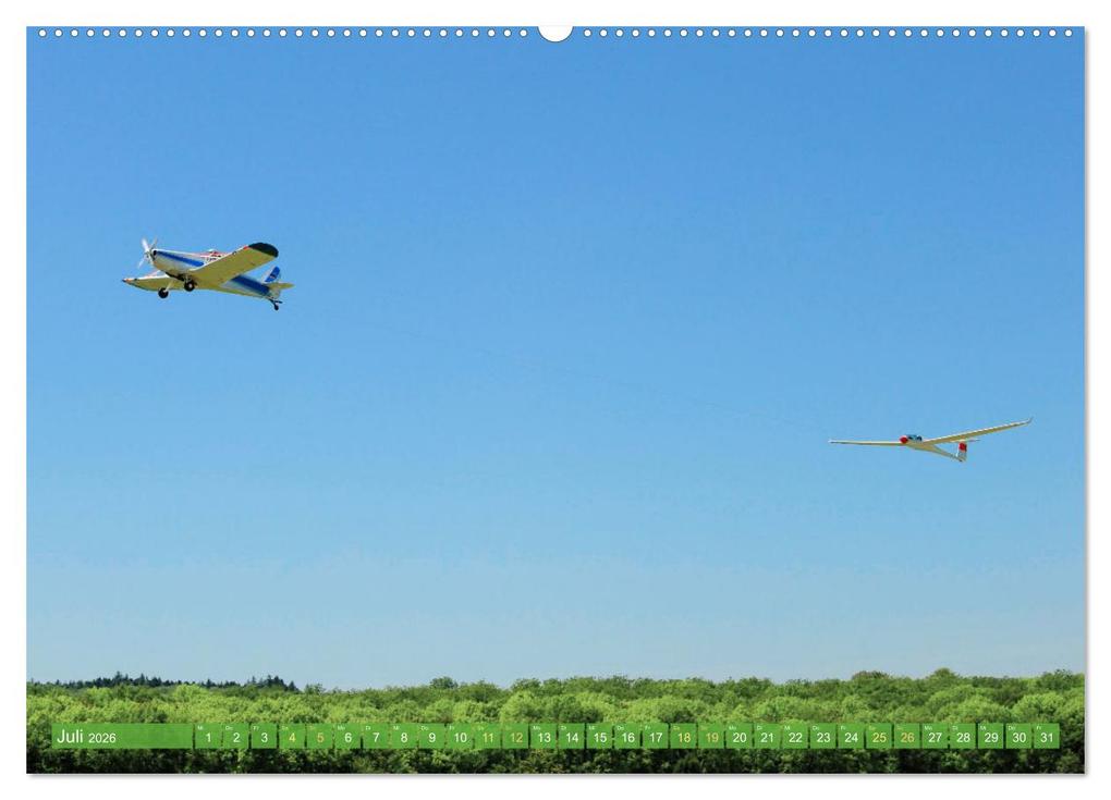 Weitere Ansicht: Meister in der Schwebe: Segelflugzeuge (Wandkalender 2026 DIN A2 quer), CALVENDO Monatskalender | Calvendo, CALVENDO CALVENDO