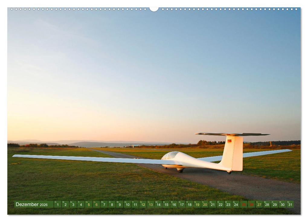 Weitere Ansicht: Meister in der Schwebe: Segelflugzeuge (Wandkalender 2026 DIN A2 quer), CALVENDO Monatskalender | Calvendo, CALVENDO CALVENDO