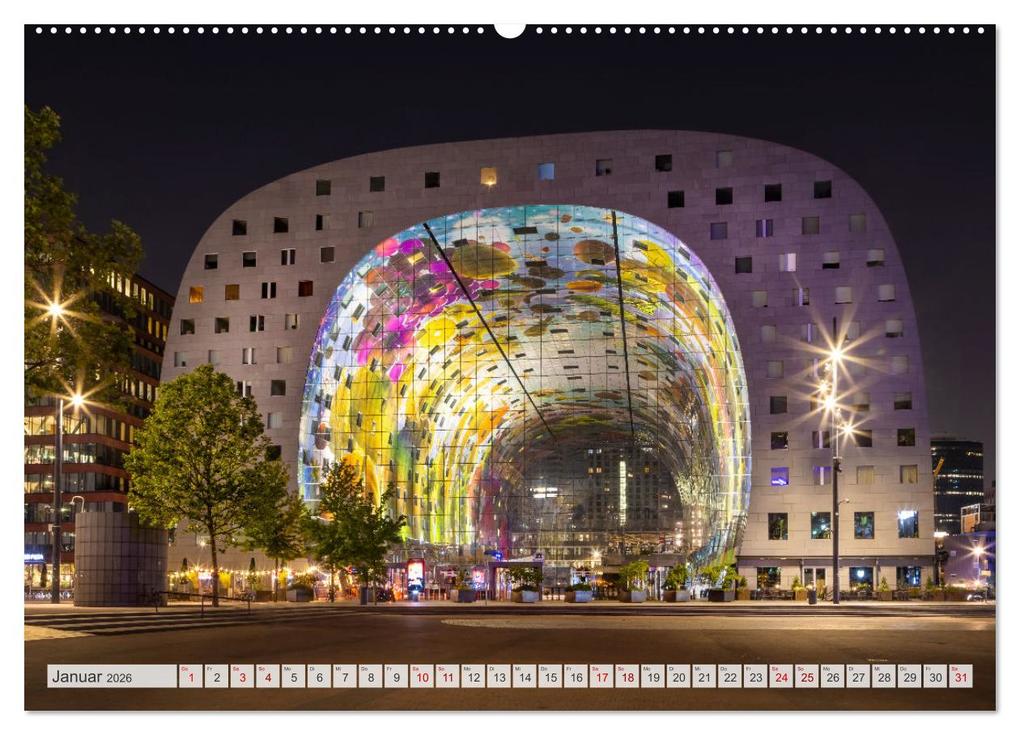 Weitere Ansicht: ROTTERDAM Imposante Ansichten (Wandkalender 2026 DIN A2 quer), CALVENDO Monatskalender | Calvendo, Melanie Viola