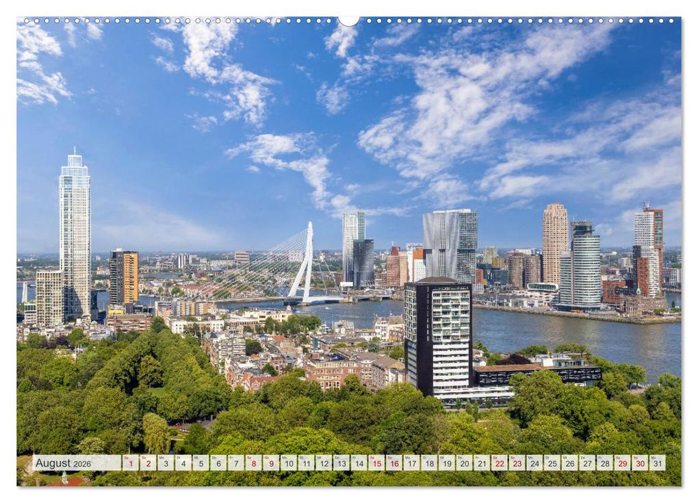 Weitere Ansicht: ROTTERDAM Imposante Ansichten (Wandkalender 2026 DIN A2 quer), CALVENDO Monatskalender | Calvendo, Melanie Viola