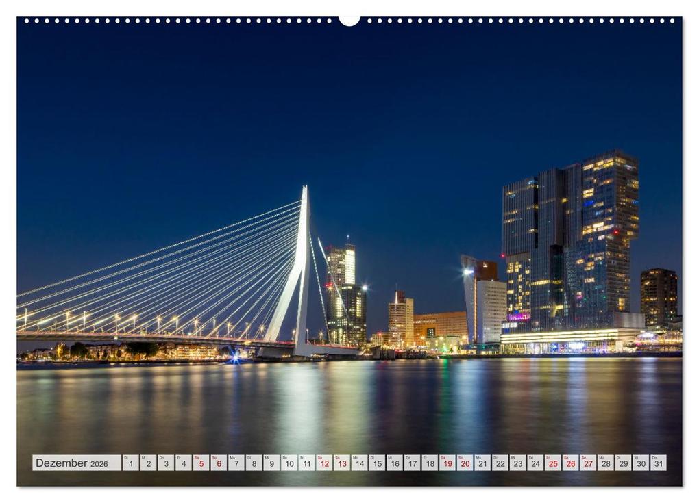 Weitere Ansicht: ROTTERDAM Imposante Ansichten (Wandkalender 2026 DIN A2 quer), CALVENDO Monatskalender | Calvendo, Melanie Viola