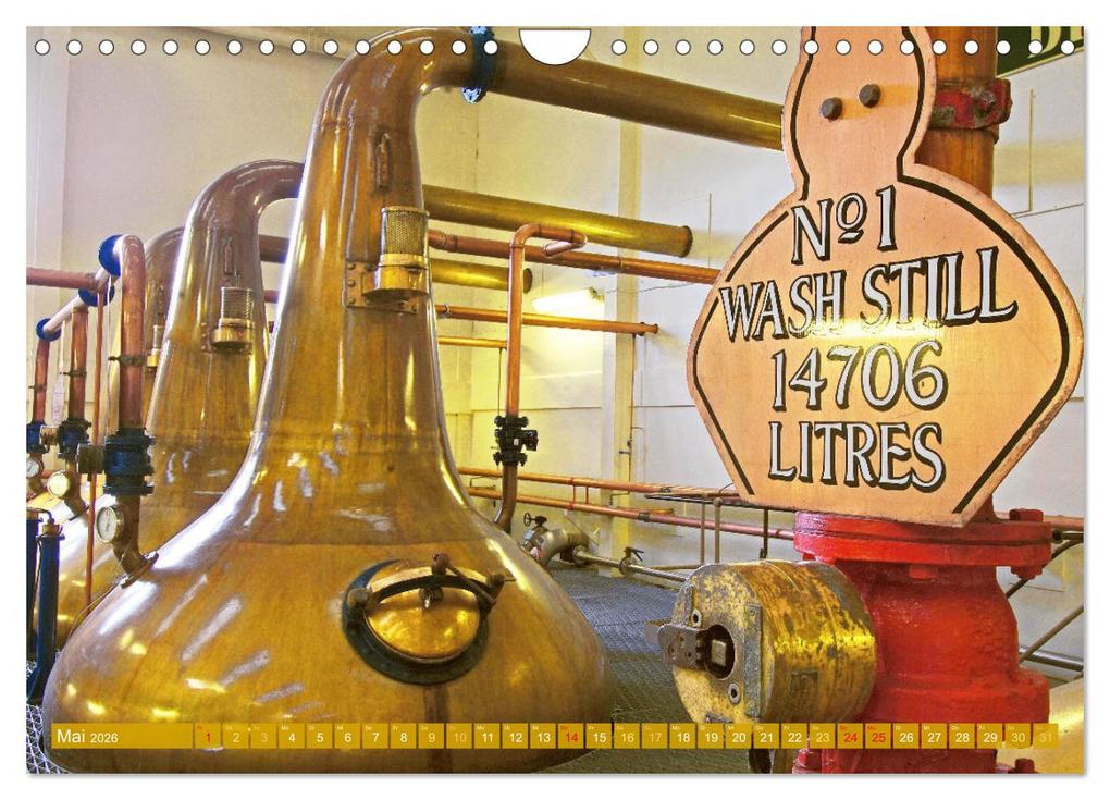 Weitere Ansicht: Whisky: Reine Geschmacksache (Wandkalender 2026 DIN A4 quer), CALVENDO Monatskalender | Calvendo, CALVENDO CALVENDO