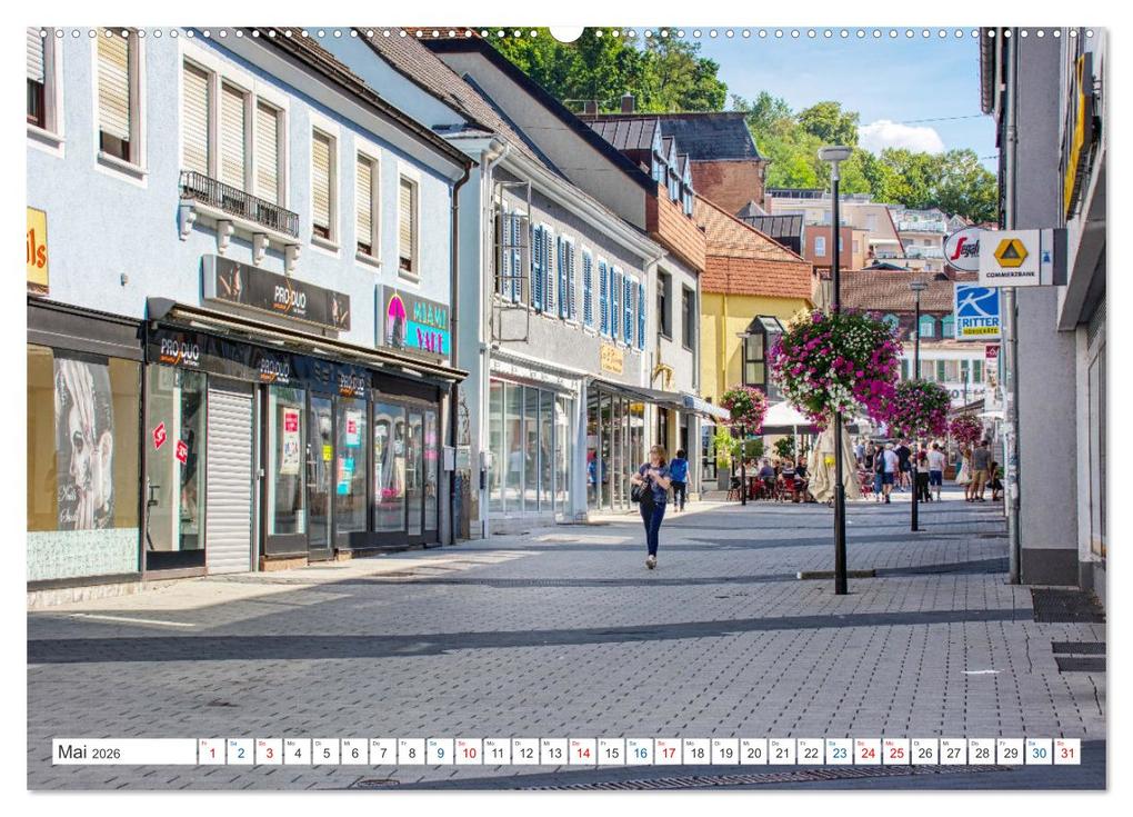 Weitere Ansicht: Homburg - Charmante Kreisstadt im Saarland (hochwertiger Premium Wandkalender 2026 DIN A2 quer), Kunstdruck in Hochglanz | Calvendo, Thomas Bartruff