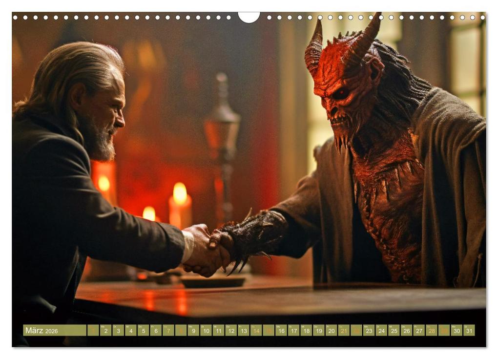 Weitere Ansicht: Lesezeichen für das ganze Jahr - 12 Monate mit inspirierender Weltliteratur (Wandkalender 2026 DIN A3 quer), CALVENDO Monatskalender | Calvendo, Rupert Kowalski