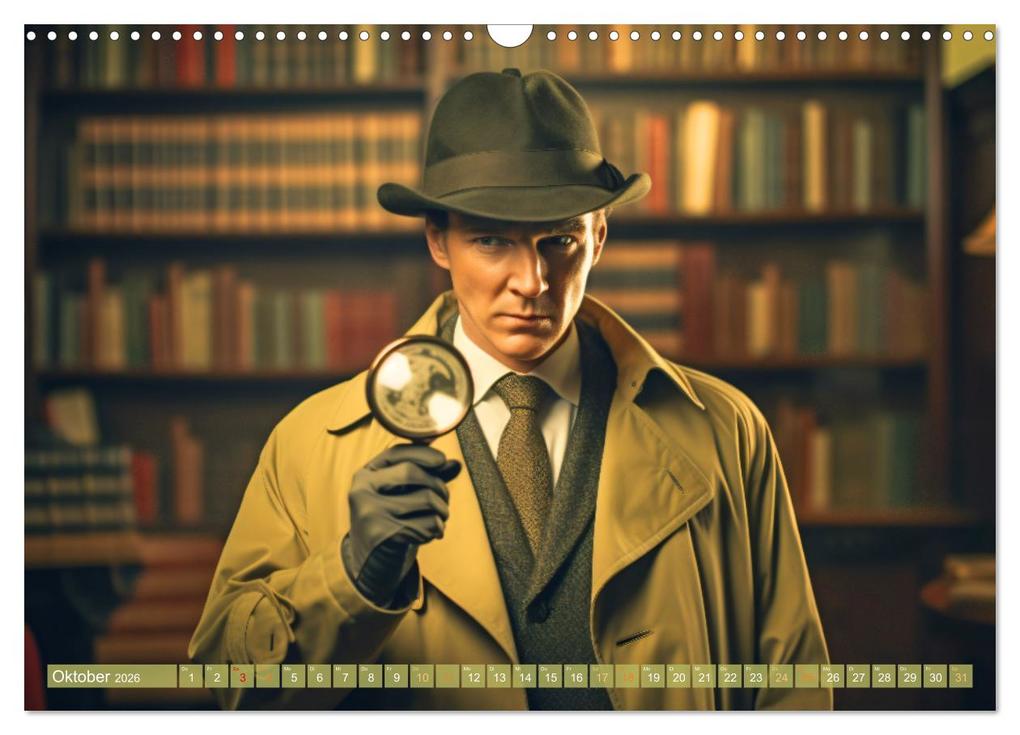 Weitere Ansicht: Lesezeichen für das ganze Jahr - 12 Monate mit inspirierender Weltliteratur (Wandkalender 2026 DIN A3 quer), CALVENDO Monatskalender | Calvendo, Rupert Kowalski