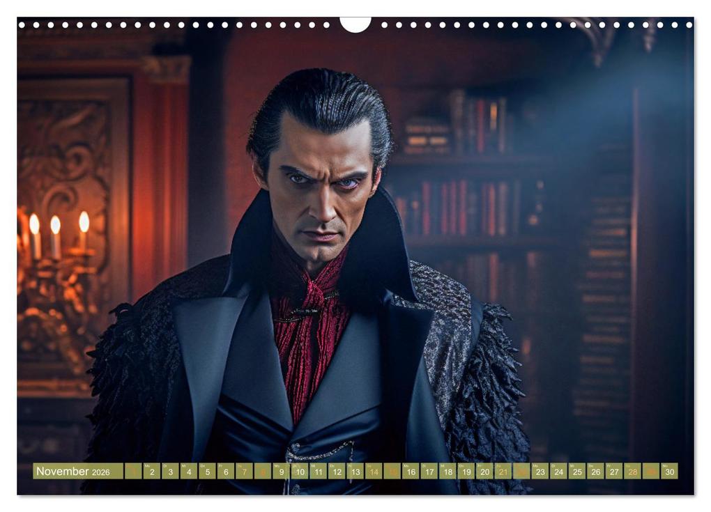 Weitere Ansicht: Lesezeichen für das ganze Jahr - 12 Monate mit inspirierender Weltliteratur (Wandkalender 2026 DIN A3 quer), CALVENDO Monatskalender | Calvendo, Rupert Kowalski