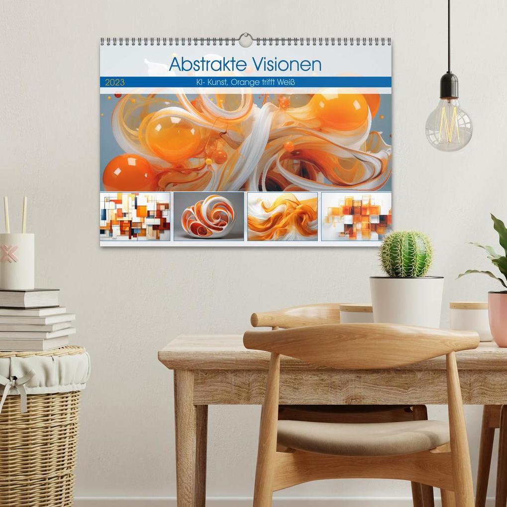 Weitere Ansicht: Abstrakte Visionen (Wandkalender 2026 DIN A3 quer), CALVENDO Monatskalender | Calvendo, Steffen Gierok-Latniak