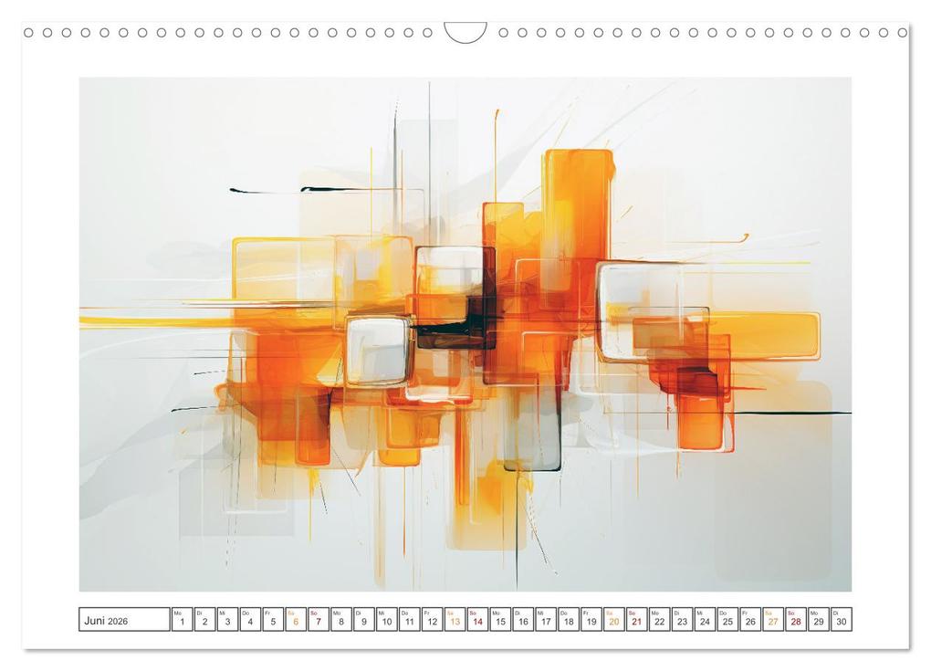 Weitere Ansicht: Abstrakte Visionen (Wandkalender 2026 DIN A3 quer), CALVENDO Monatskalender | Calvendo, Steffen Gierok-Latniak