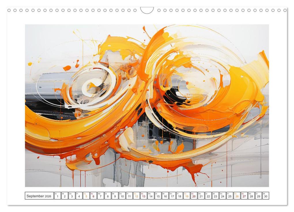 Weitere Ansicht: Abstrakte Visionen (Wandkalender 2026 DIN A3 quer), CALVENDO Monatskalender | Calvendo, Steffen Gierok-Latniak