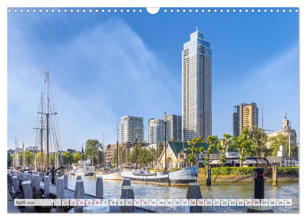 Weitere Ansicht: ROTTERDAM Imposante Ansichten (Wandkalender 2026 DIN A3 quer), CALVENDO Monatskalender | Calvendo, Melanie Viola