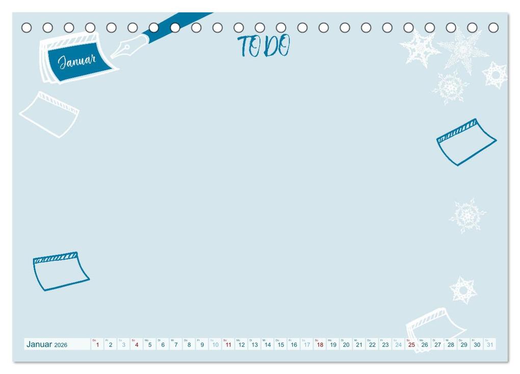 Weitere Ansicht: 12 x Zettelwirtschaft - Bastelkalender (Tischkalender 2026 DIN A5 quer), CALVENDO Monatskalender | Calvendo, ROTH-Design, ROTH-Design ROTH-Design