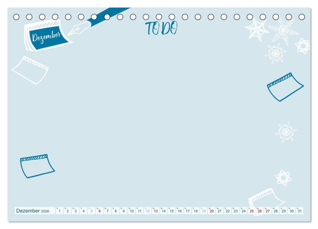 Weitere Ansicht: 12 x Zettelwirtschaft - Bastelkalender (Tischkalender 2026 DIN A5 quer), CALVENDO Monatskalender | Calvendo, ROTH-Design, ROTH-Design ROTH-Design