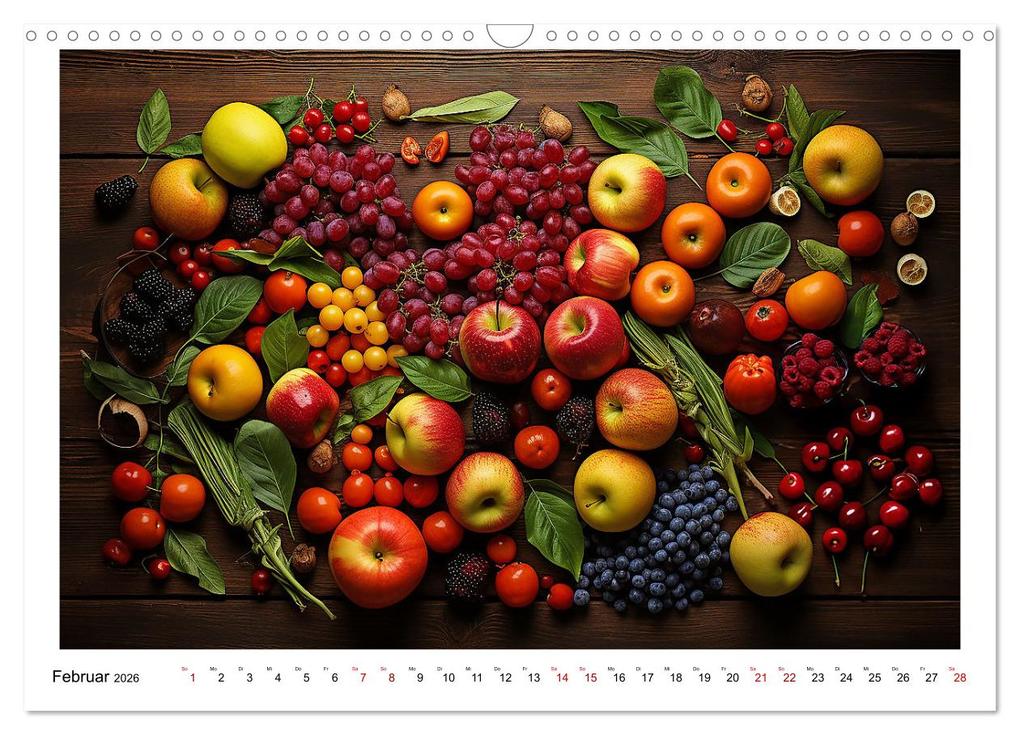 Weitere Ansicht: Ordentlich Vegetarisch (Wandkalender 2026 DIN A3 quer), CALVENDO Monatskalender | Calvendo, Kerstin Waurick