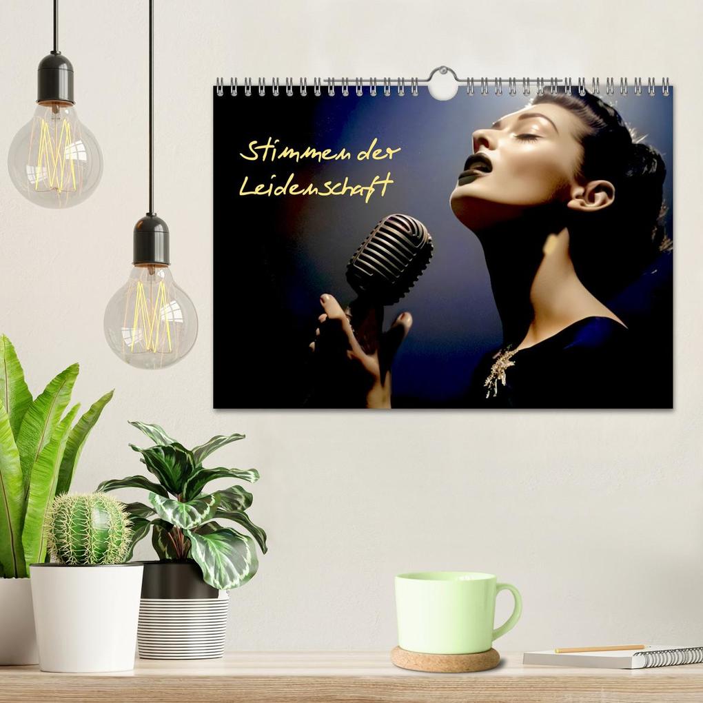 Weitere Ansicht: Die Stimme der Leidenschaft (Wandkalender 2026 DIN A4 quer), CALVENDO Monatskalender | Calvendo, Eva Ola Feix