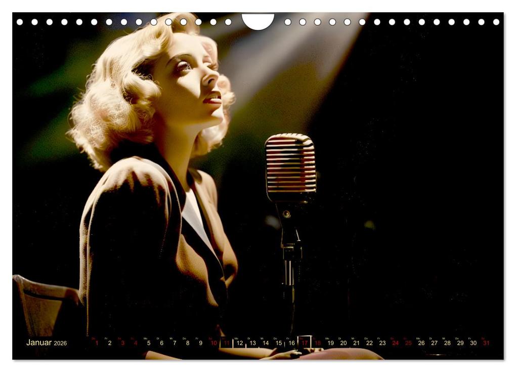 Weitere Ansicht: Die Stimme der Leidenschaft (Wandkalender 2026 DIN A4 quer), CALVENDO Monatskalender | Calvendo, Eva Ola Feix