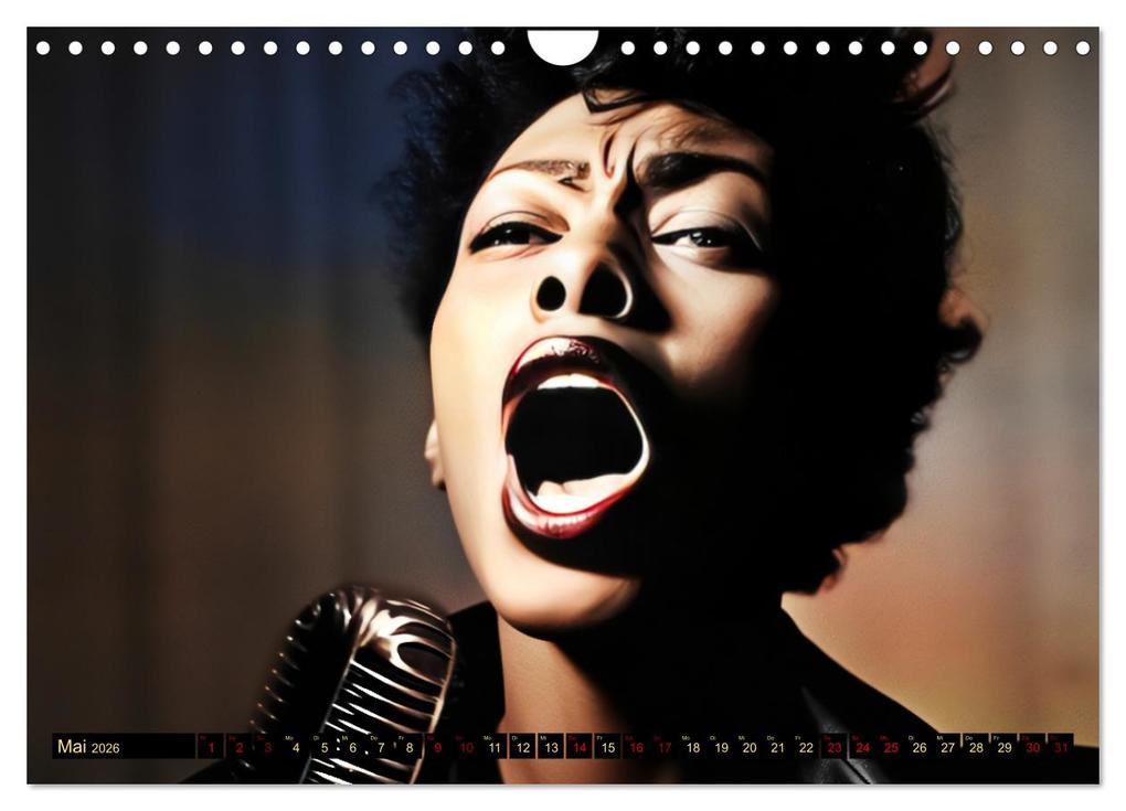 Weitere Ansicht: Die Stimme der Leidenschaft (Wandkalender 2026 DIN A4 quer), CALVENDO Monatskalender | Calvendo, Eva Ola Feix