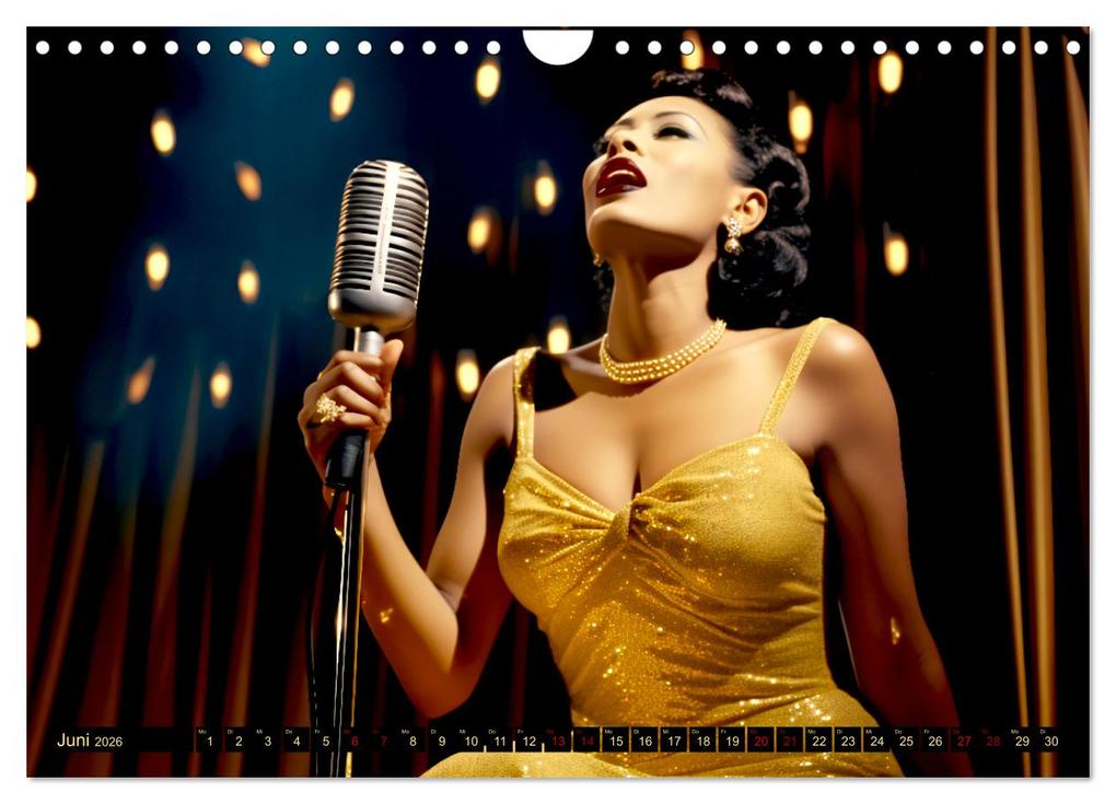 Weitere Ansicht: Die Stimme der Leidenschaft (Wandkalender 2026 DIN A4 quer), CALVENDO Monatskalender | Calvendo, Eva Ola Feix