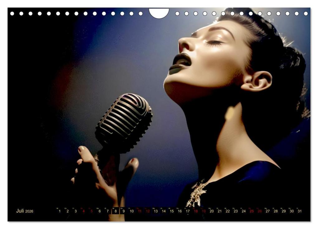 Weitere Ansicht: Die Stimme der Leidenschaft (Wandkalender 2026 DIN A4 quer), CALVENDO Monatskalender | Calvendo, Eva Ola Feix