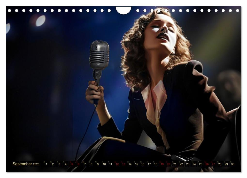 Weitere Ansicht: Die Stimme der Leidenschaft (Wandkalender 2026 DIN A4 quer), CALVENDO Monatskalender | Calvendo, Eva Ola Feix