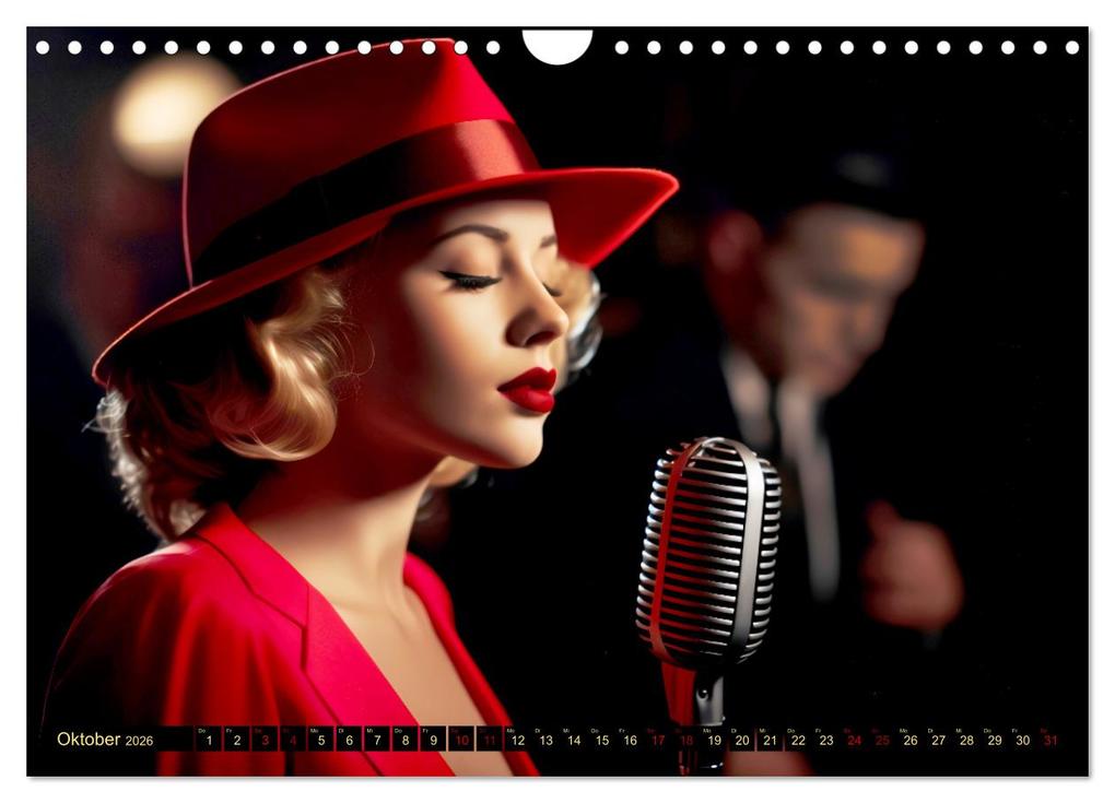 Weitere Ansicht: Die Stimme der Leidenschaft (Wandkalender 2026 DIN A4 quer), CALVENDO Monatskalender | Calvendo, Eva Ola Feix