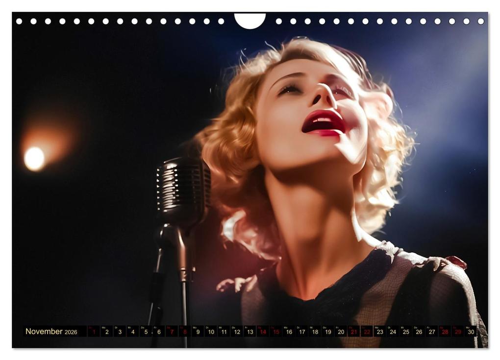 Weitere Ansicht: Die Stimme der Leidenschaft (Wandkalender 2026 DIN A4 quer), CALVENDO Monatskalender | Calvendo, Eva Ola Feix